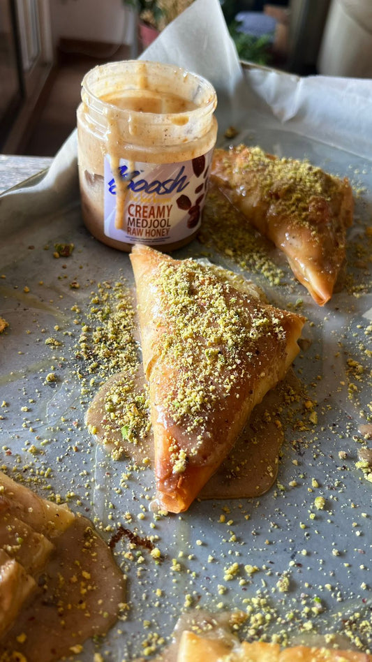 Creamy Medjool Honey Gollash