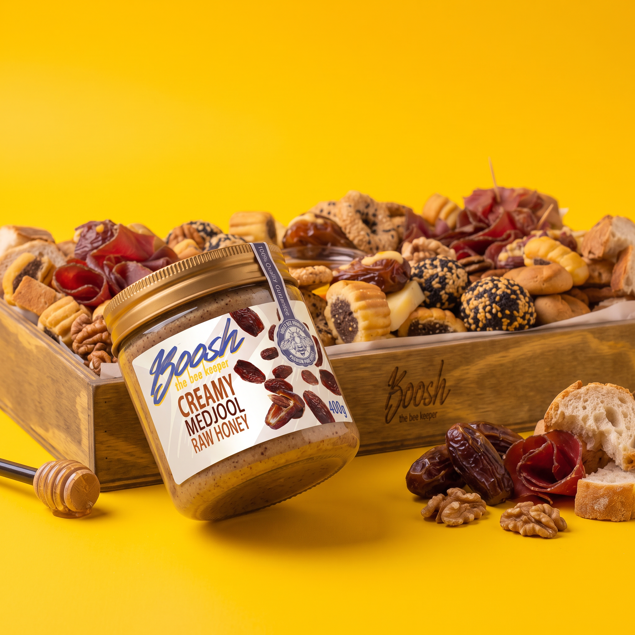 The Grate Board x Boosh Cheese Platter