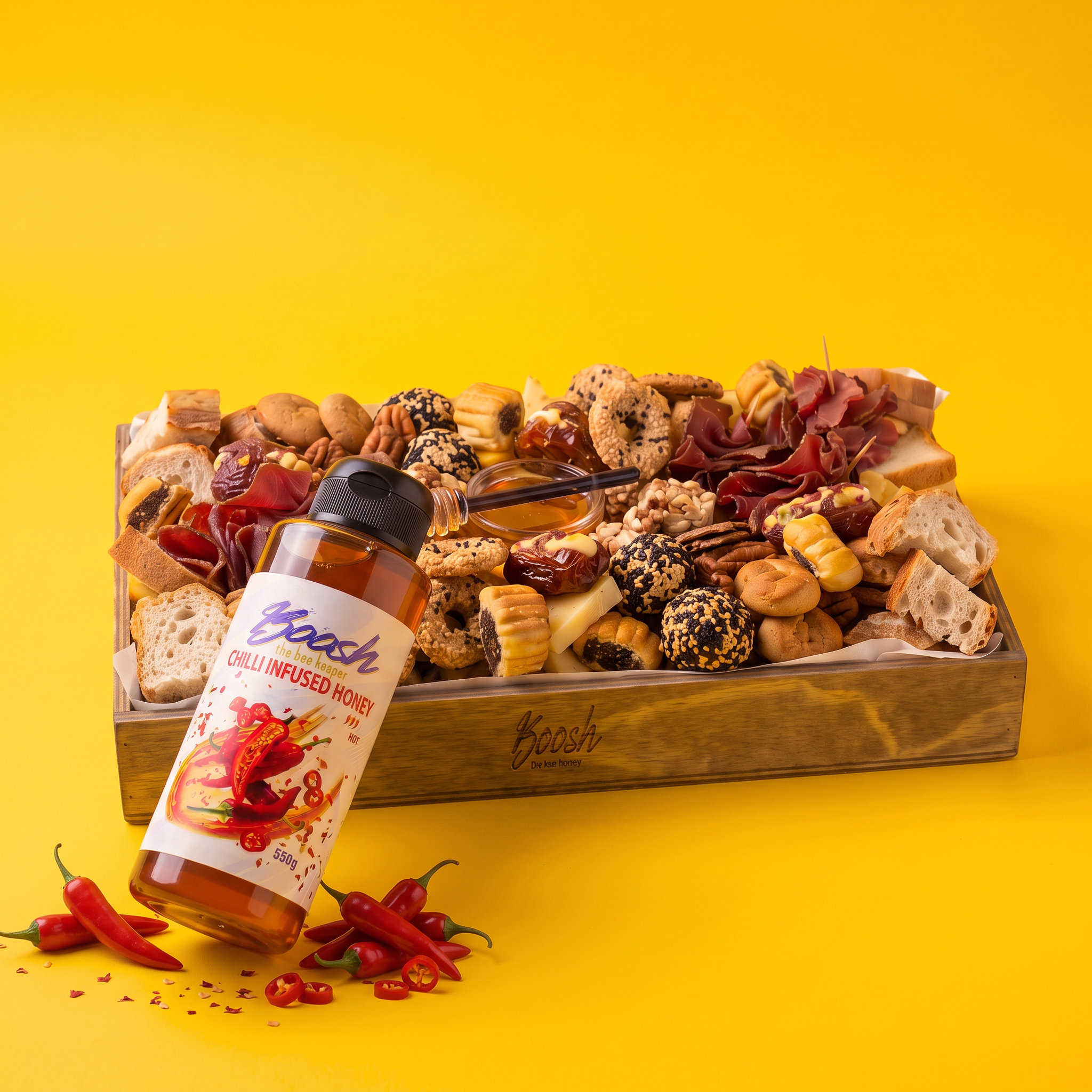 The Grate Board x Boosh Cheese Platter
