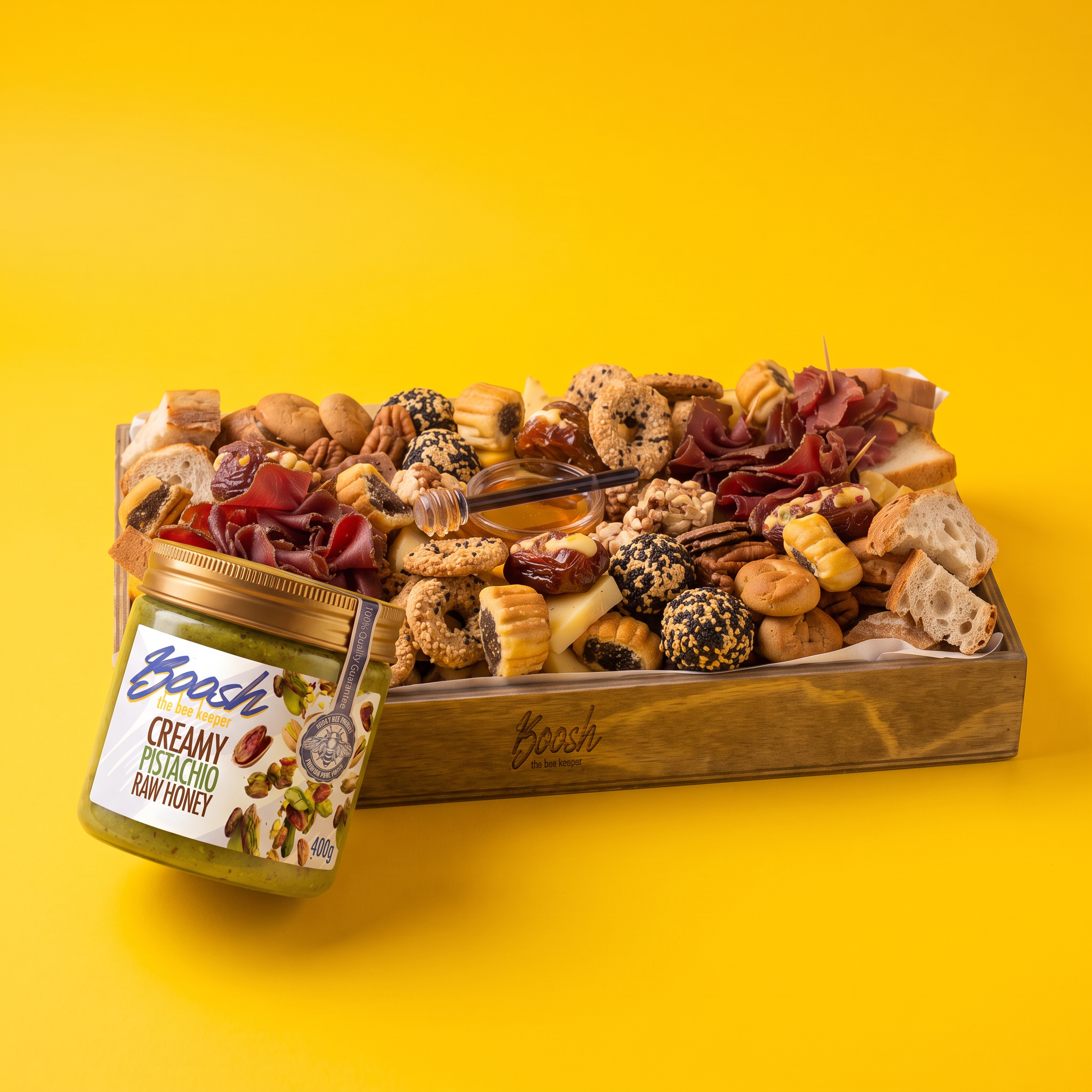 The Grate Board x Boosh Cheese Platter