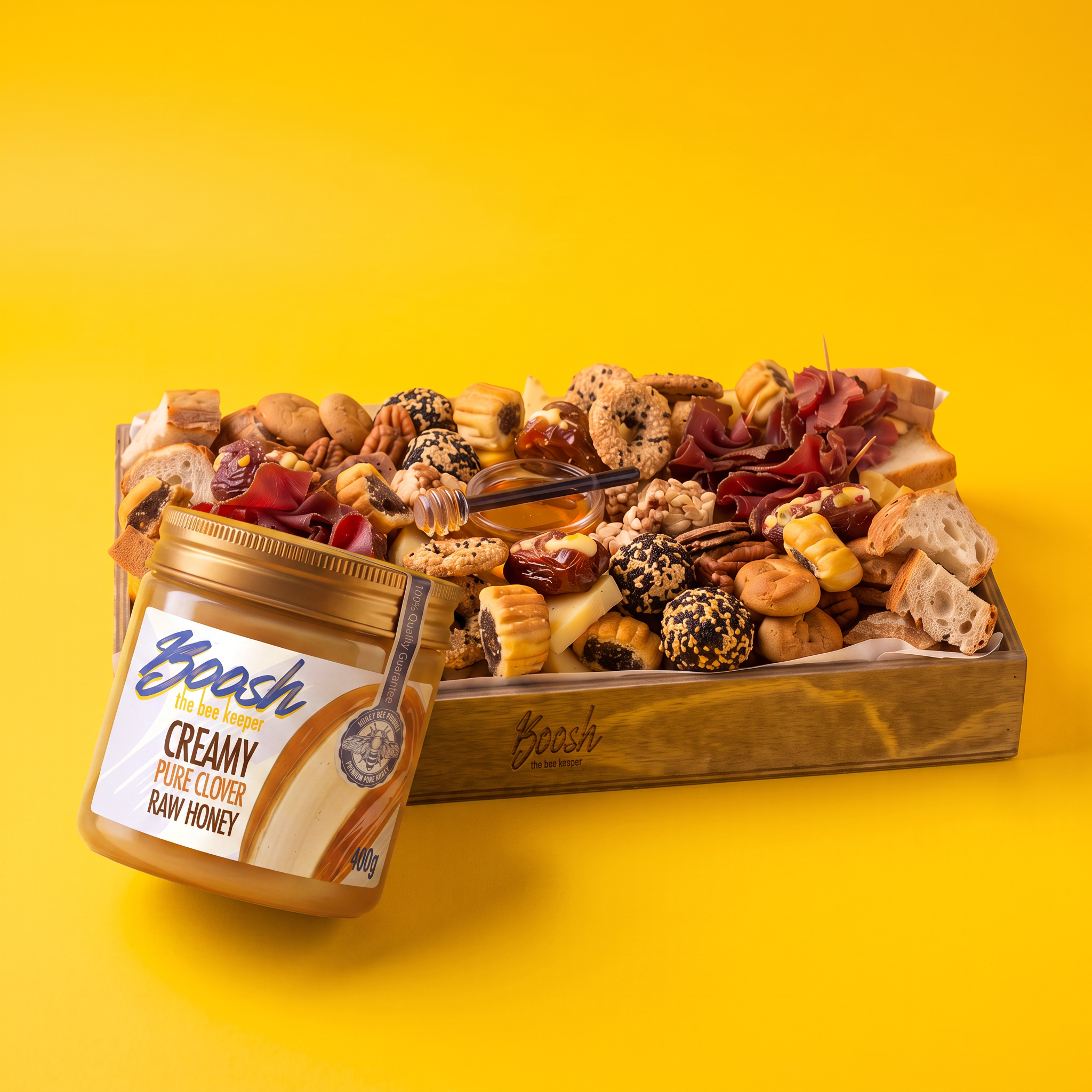 The Grate Board x Boosh Cheese Platter