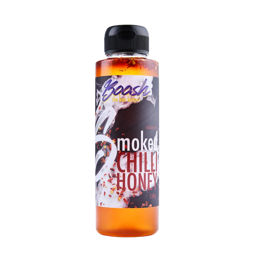 Smoked Chilli Infused Honey Squeezable Bottle 550g