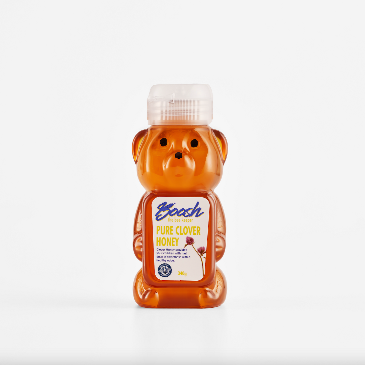 PURE CLOVER HONEY BEAR SQUEEZABLE BOTTLE  340g